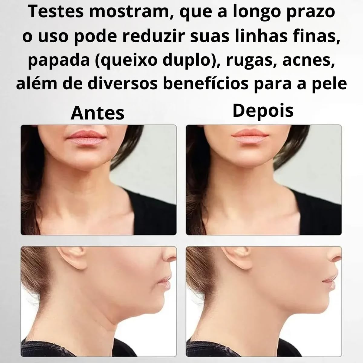 MASAJEADOR REJUVENECEDOR INFRAROJO ANTI ARRUGAS - CROMOTERAPIA LED PARA ROSTRO Y CUELLO